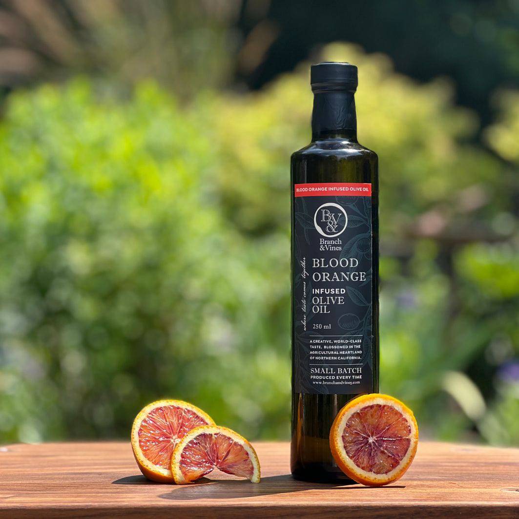 'Blood Orange Infused Olive Oil' Branch and Vines