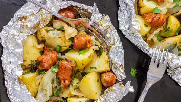 Balsamic Sausage and Potatoes - Branch and Vines