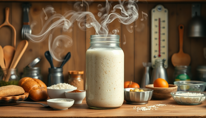 The Sourdough Starter Saga: A Temperature Tango