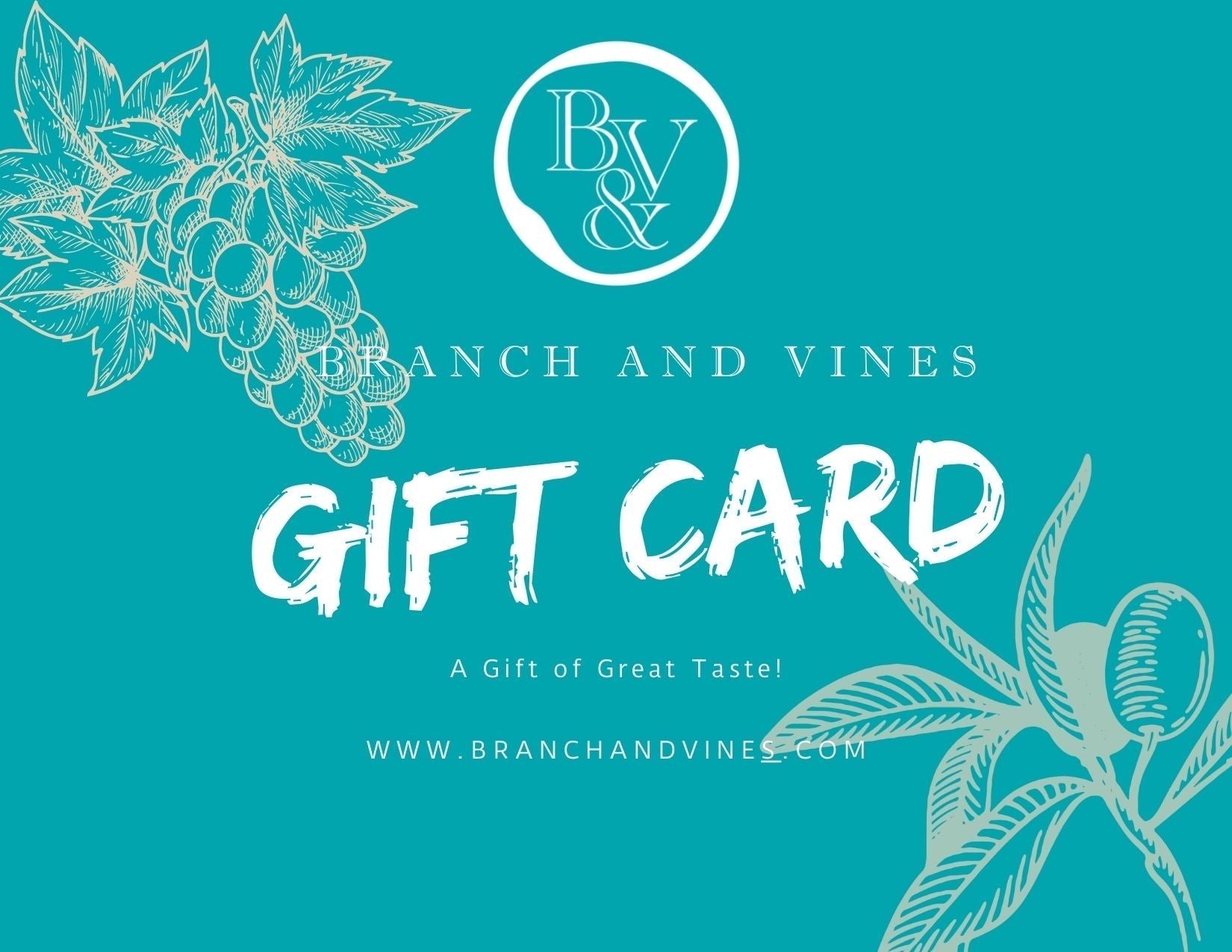 Branch and Vines Gift Cards
