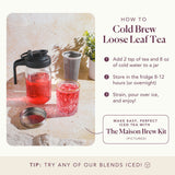 Magical Butterfly Pea Flower Herbal Tea: 1 oz - Branch and Vines