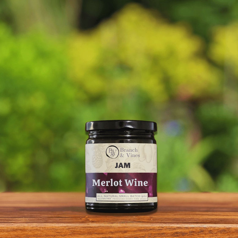 Merlot Wine Jam - Branch and Vines