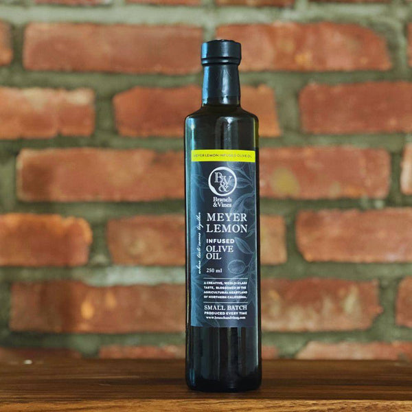Meyer Lemon Infused Olive Oil - Branch and Vines