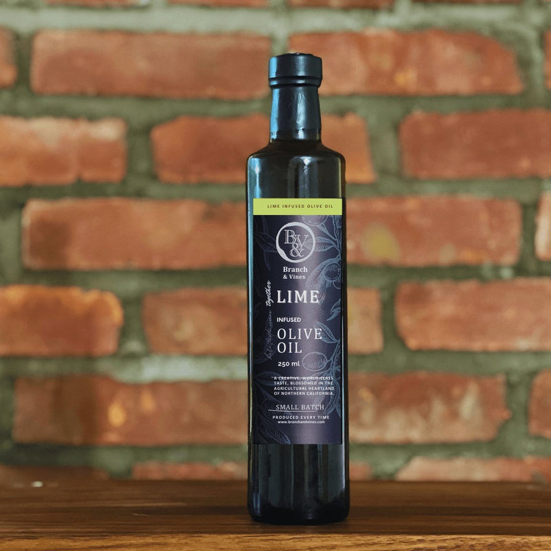 Peruvian Lime Infused Olive Oil - Branch and Vines