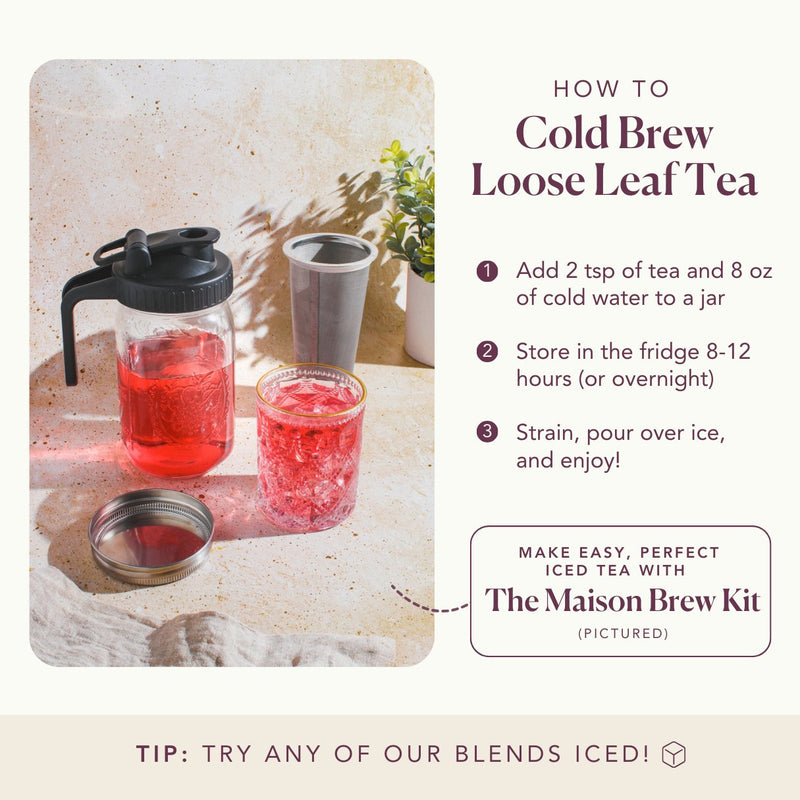Porch Sippin' Pecan Praline Black Tea: 1 oz - Branch and Vines