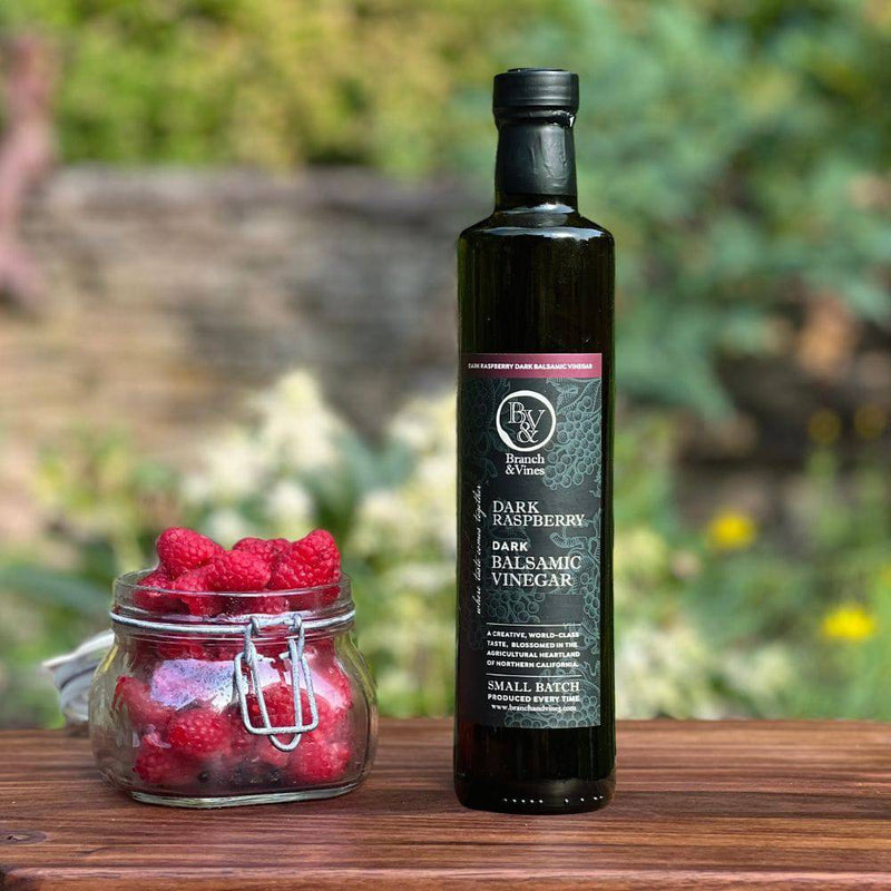 Raspberry Dark Balsamic Vinegar - Branch and Vines