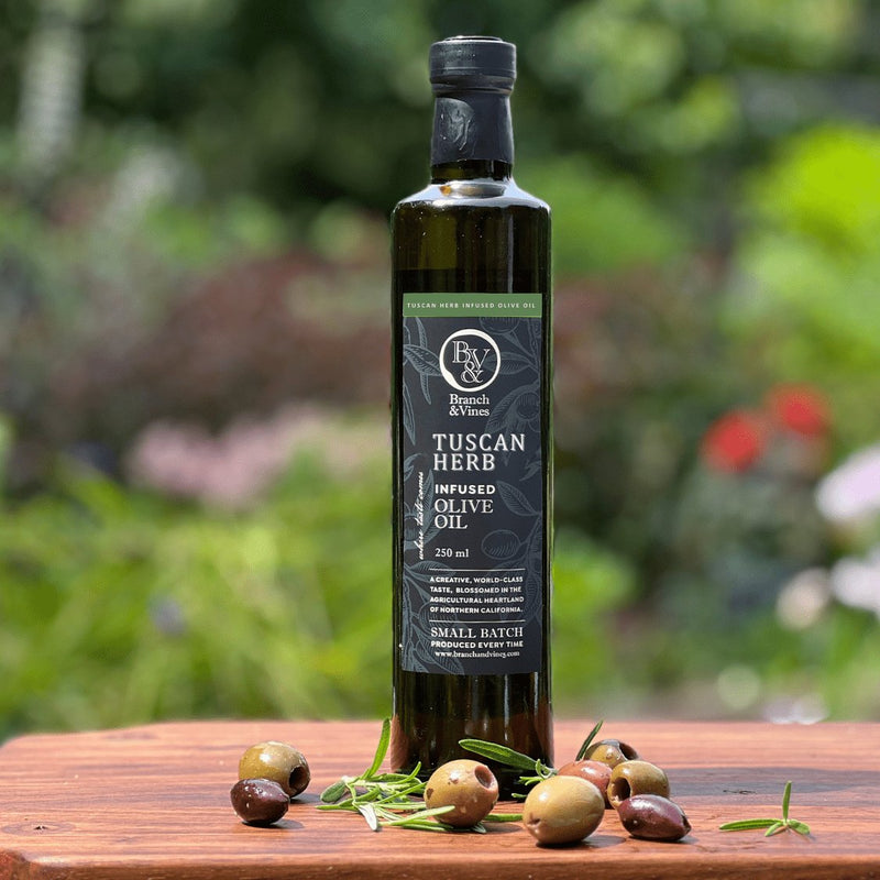Tuscan Herb Infused Olive Oil - Branch and Vines
